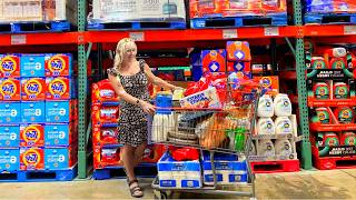 MASSIVE COSTCO Stocking Up on a Budget for My Large Family!