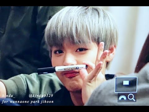 180407 Park jihoon (워너원) at Apple Music Fansign – Wanna One