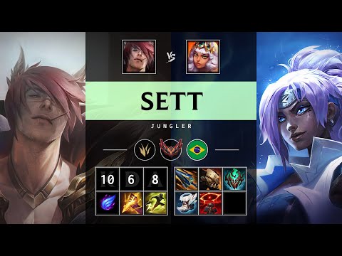 Sett Jungle vs Qiyana - BR Grandmaster Patch 25.17