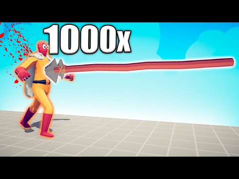 1000x OP SPEAR THROWER vs EVERY BOSS - TABS | Totally Accurate Battle Simulator 2024