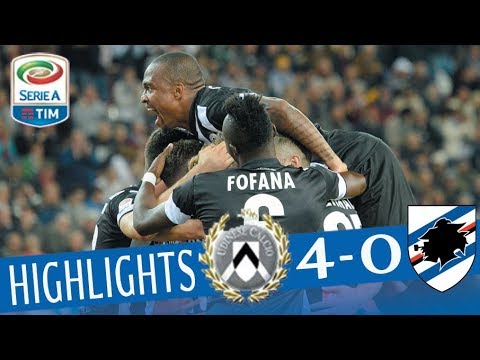 Video highlights della Giornata 7 - Fantamedie - Udinese vs Sampdoria