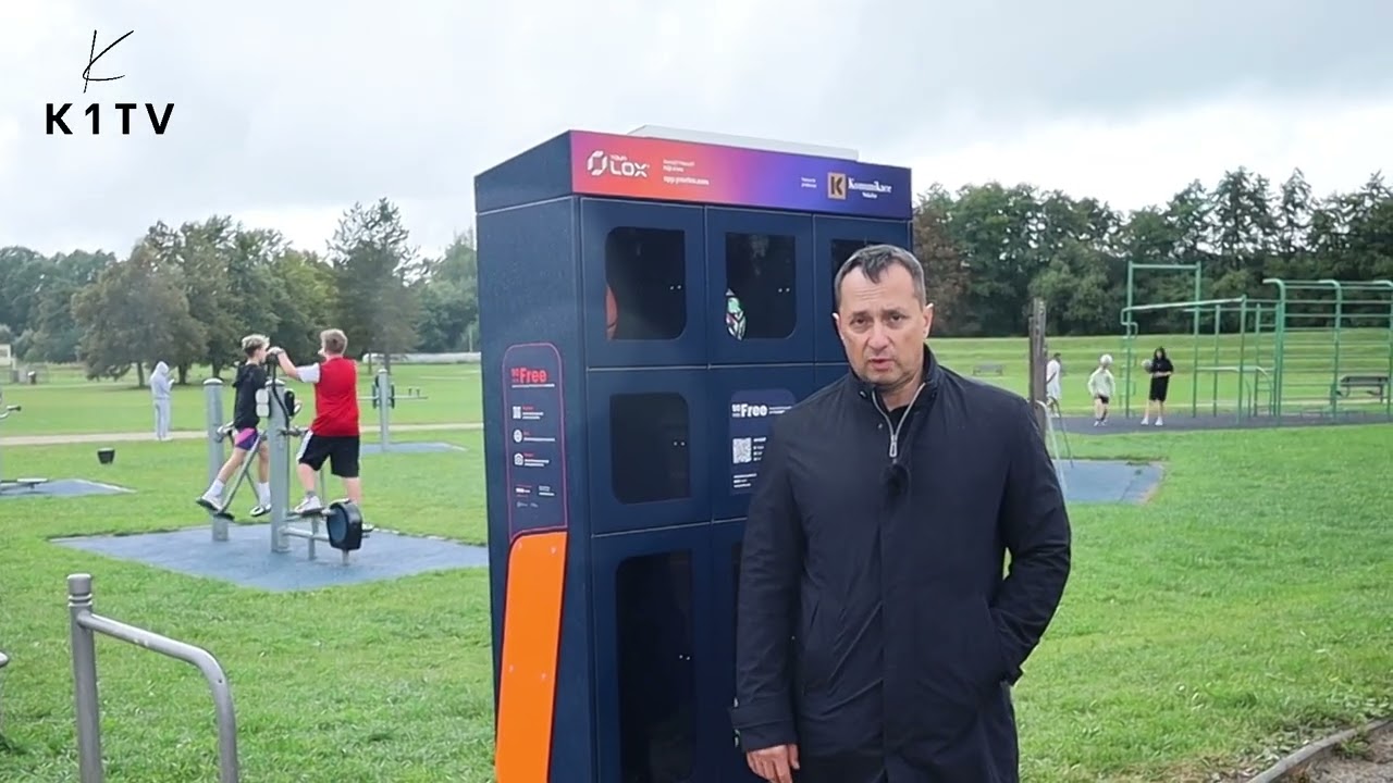 Nový automat na půjčování vybavení v areálu Bohemia v Sokolově