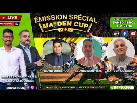 TOP TURF: Maiden Cup 2025 !