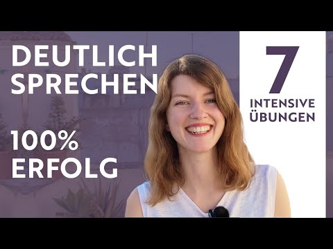deutlich Sprechen | richtige gute Aussprache | 7 Übungen | Lippen -Zunge -Kiefer für jede und jeden