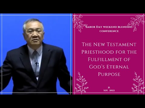 Msg 01 - The Vision of the Priesthood throughout the Bible