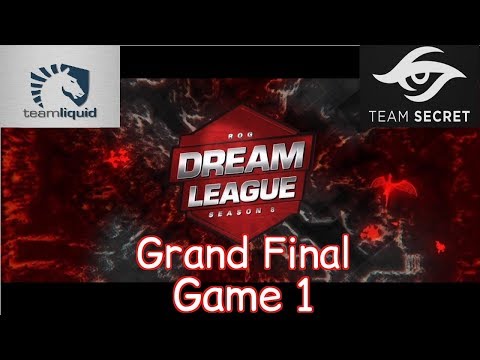 [ EN ] Liquid vs Secret - Game 1 - Dreamleague Season 8 - Grand Final - Highlights
