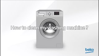 How to clean washing machine | by Beko