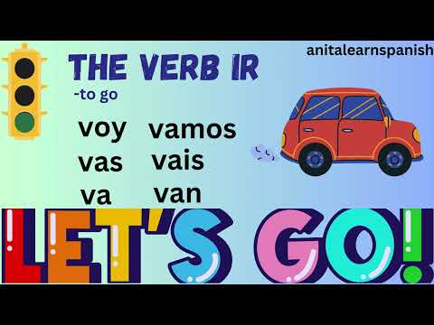 The Verb IR in the Present Tense anita learn spanish