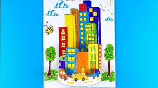 DIY 3D Paper City for Kids: Easy Step-by-Step Tutorial