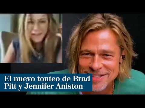El nuevo tonteo de Brad Pitt y Jennifer Aniston