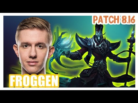Froggen | KARTHUS vs TWISTED FATE | KARTHUS Mid | Challenger Gameplay | Patch 8.16