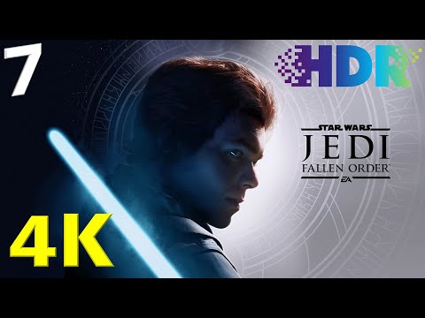 Star Wars Jedi Fallen Order Walkthrough Gameplay Part 7 [4K HDR RTX 2080Ti] - no commentary