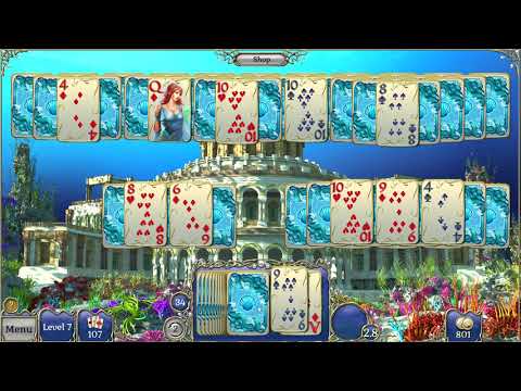Jewel Match Atlantis Solitaire 2 Collector's Edition Gameplay