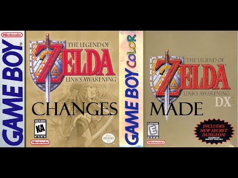 Differences Between Original and DX, Link's Awakening