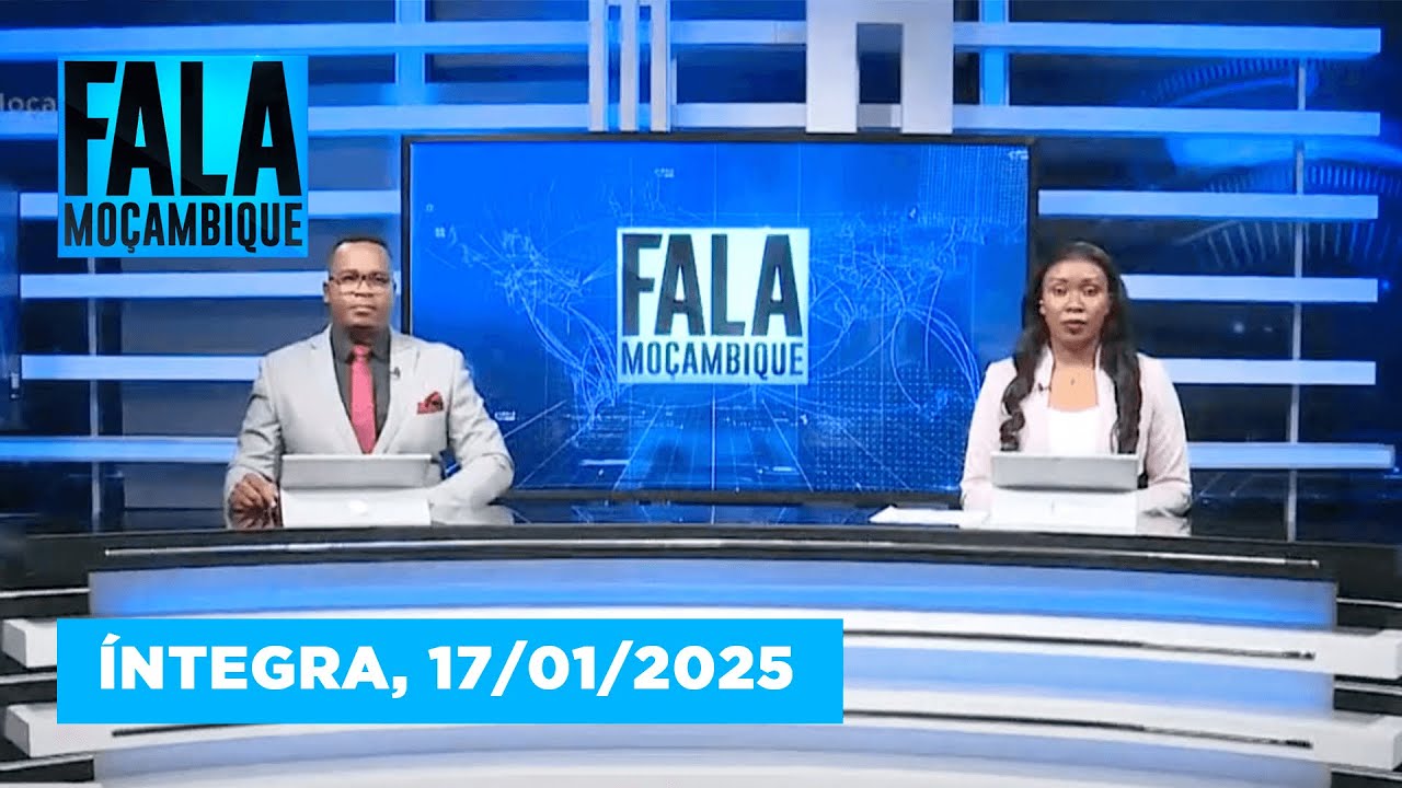 Assista na íntegra o Fala Moçambique 17/01/2025