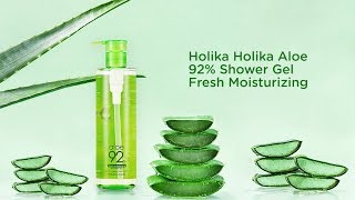 Гель для душа Aloe 92% Shower Gel превью видео 2