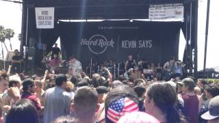Neck Deep - All Hype, No Heart Live Warped Tour Pomona 6/20/14
