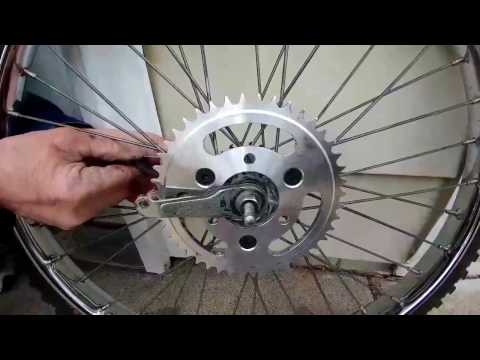 The Best Motorized Bicycle Part You Can Buy!! CNC Hub Sprocket Adapter *INSTALL*