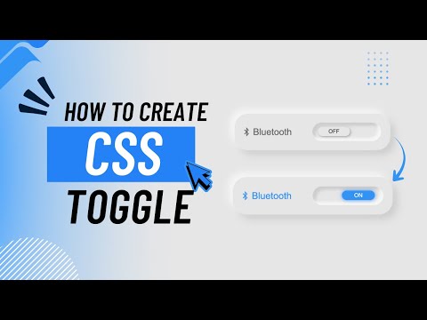 Neumorphic Bluetooth Toggle Button Pure Html Css No Javascript