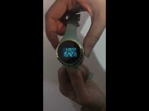 03158 Time Setting Instructions