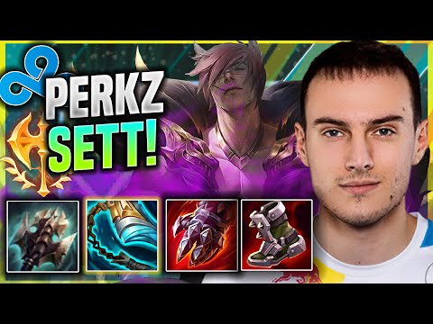 PERKZ IS A MONSTER WITH SETT! - C9 Perkz Plays Sett MID vs Yasuo! | Season 11