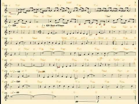 50 Years to Gold (1987 Score)