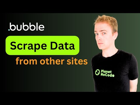 How to Web Scrape Data From Another Website Into Bubble.io thumbnail