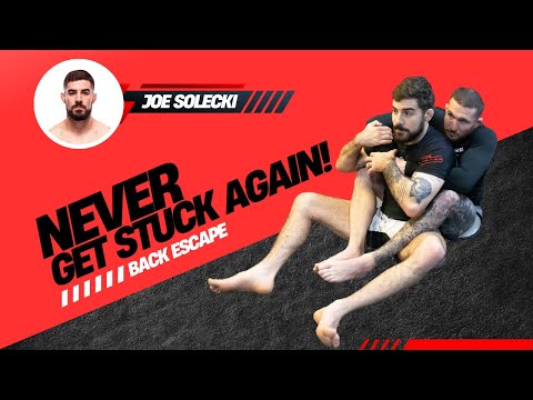 Escape Back Control Like a Pro! BJJ No-Gi Back Escape with Joe Solecki
