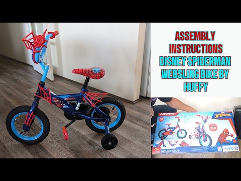 How to Assemble - Disney Spiderman Websling Bike by Huffy