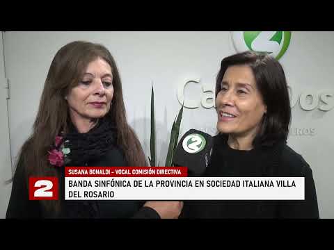2N CENTRAL I BANDA SINFÓNICA DE LA PROVINCIA DE CÓRDOBA LLEGA A SOCIEDAD ITALIANA
