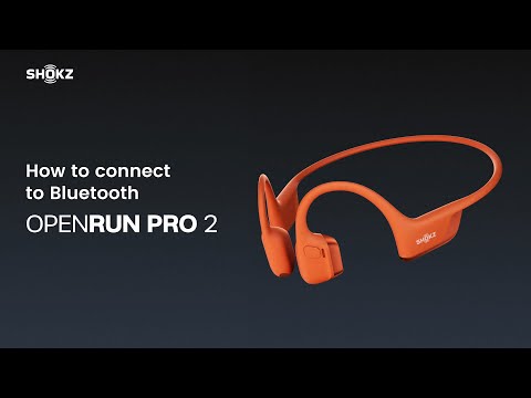Shokz OpenRun Pro 2 | How to connect to Bluetooth