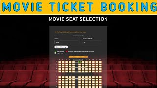Movie Ticket Booking System || Cinema Booking System || LazyCoder