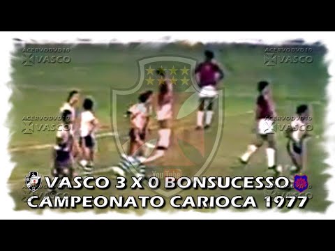 Vasco x Bonsucesso - Carioca 1977 "Homenagem ao Nosso Eterno Ídolo Roberto Dinamite"