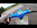 1977 Honda C70 CUB Walkaround Test Ride