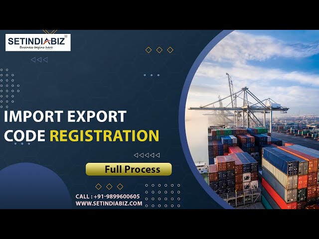 Import Export Code Registration