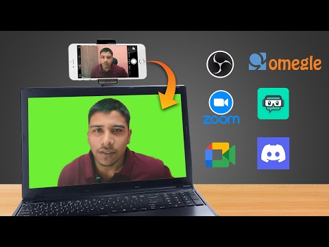 How to use mobile camera as webcam for pc | OBS, Zoom, Google meet, Omegle