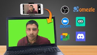 How to use mobile camera as webcam for pc | OBS, Zoom, Google meet, Omegle