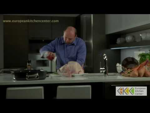 European Kitchen Center, cooking in our New York City showroom, Italian Kitchen Design