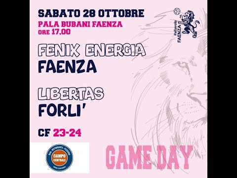 Pallavolo Faenza – 28 10 2023 Volley femminile Serie C: "Fenix Pallavolo Faenza - Libertas Forlì"