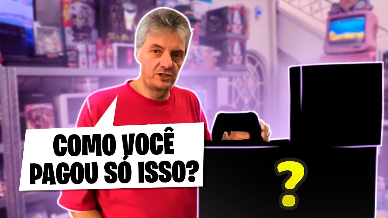 PS4 EDIÇÃO LIMITADA DE 20 ANOS LACRADO - TIOZÃO NÃO ACREDITOU NO VALOR!