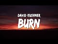 David Kushner - Burn (Lyrics)