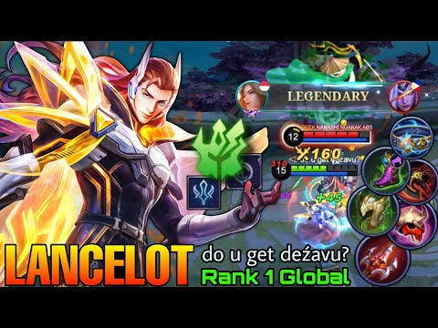 Hybrid Build Lancelot Legendary Gameplay - Top 1 Global Lancelot by do u get deźavu? - Mobile Legend