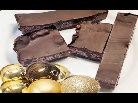 Chocolate Slice With Coconut & Cherry