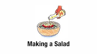 21. Making a Salad | English for Everyday Activities