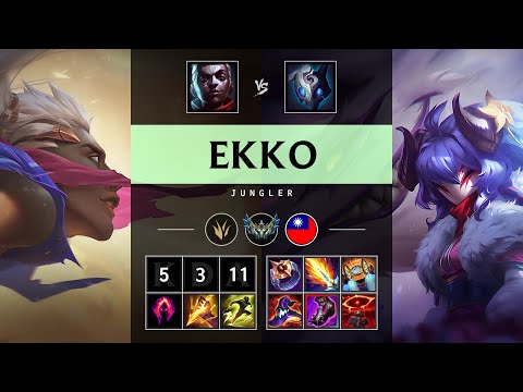 Ekko Jungle vs Kindred - TW Challenger Patch 25.17