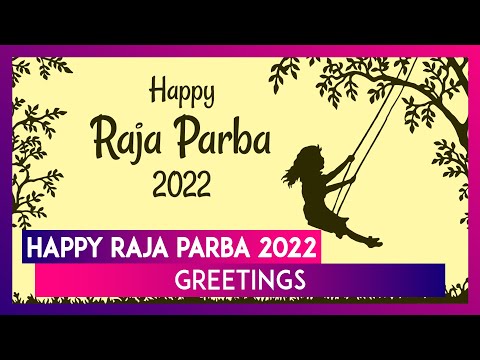 Happy Raja Parba 2022 Greetings: Celebrate Mithuna Sankranti With Images, Messages, Quotes & Wishes