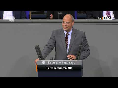 Bundestag 29.10.2020 * Abstrakte Normenkontrolle Nachtragshaushalt * P. Boehringer AfD