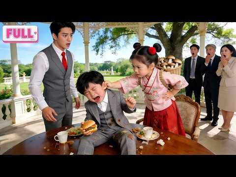 Tak Ada yang Berani Didik Anak CEO yang Buang Makanan,Sampai Gadis Desa Tarik Telinganya!Luar Biasa!