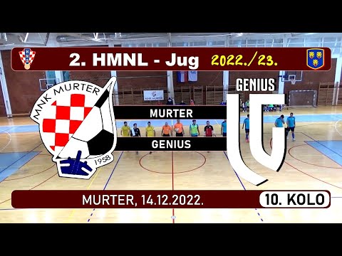 2. HMNL Jug: MURTER - GENIUS  6:0, 14.12.2022.