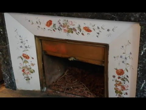 Not Quite a Chateau 17 -  Getting to work - Trompe L'Oeil  -  and Brocante